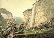 Pars, William The Valley of Lauterbrunnen and the Staubbach